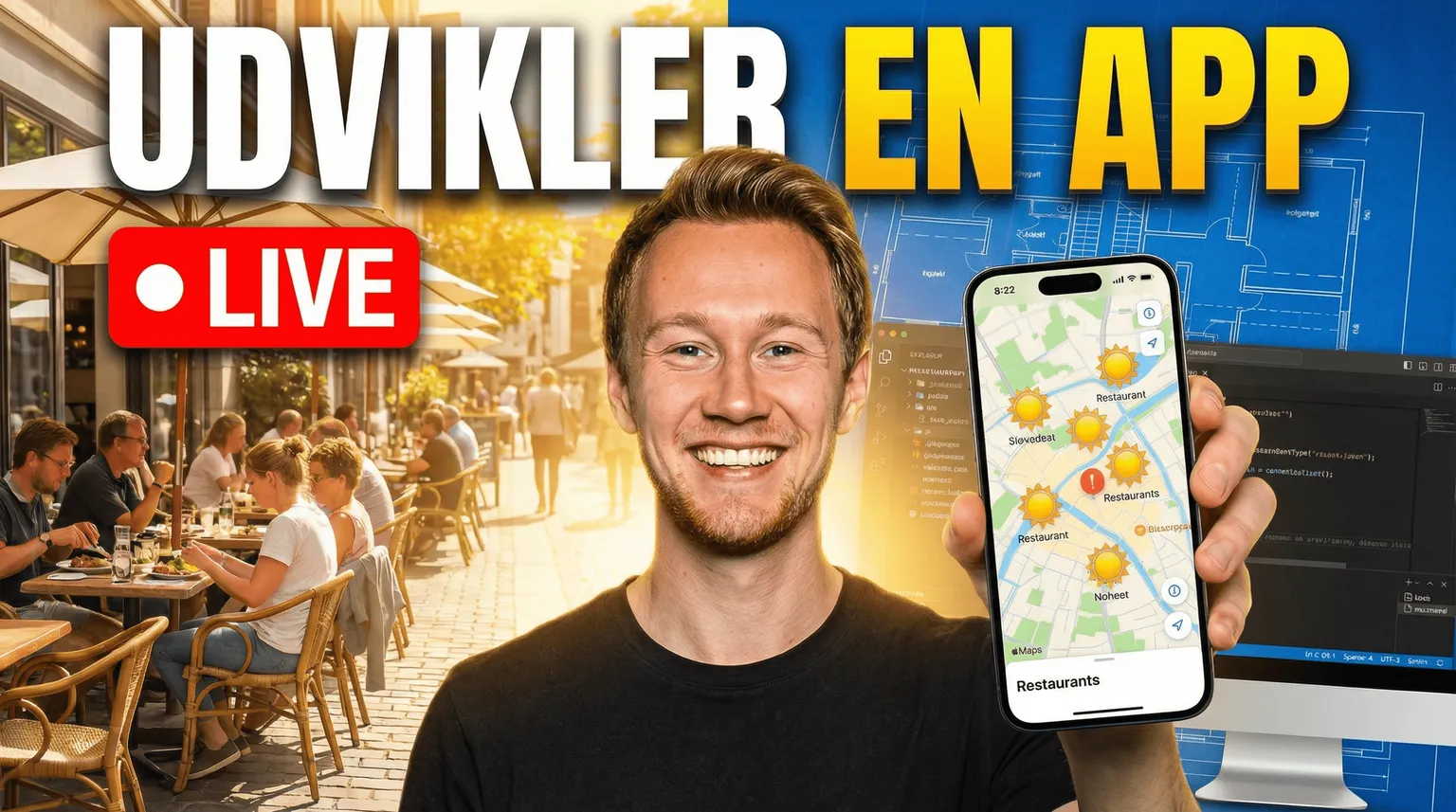 Udvikling af app - live eksempel