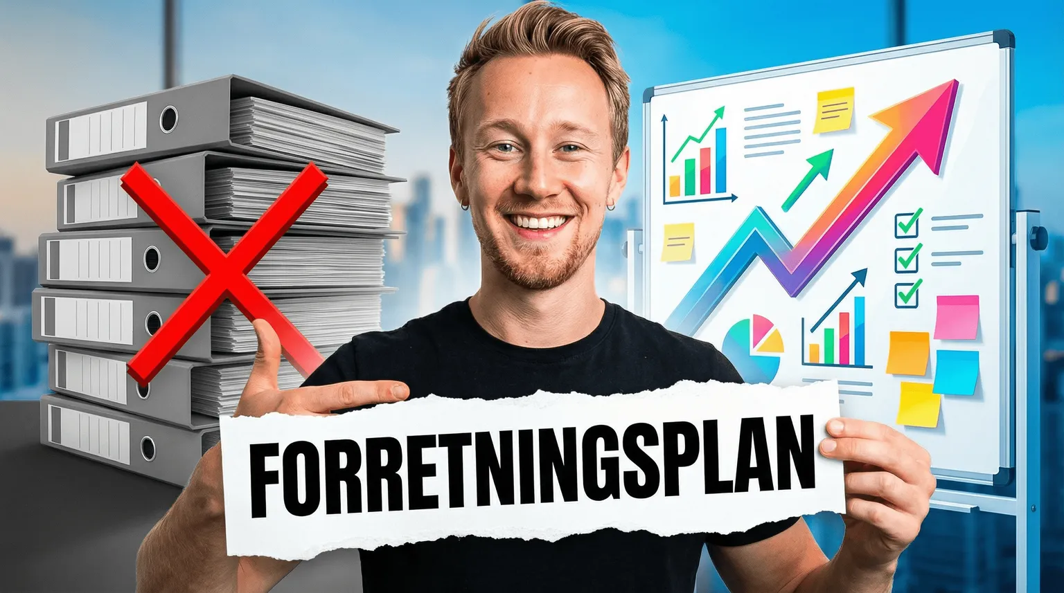Guide til forretningsplaner med en forretningsplan skabelon, samt eksempel