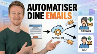 Automatiske e-mails direkte fra din hjemmeside