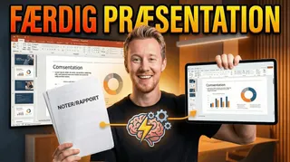 Guide: Byg præsentationer og pitch decks med AI!