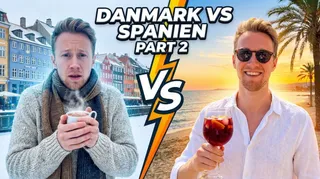 Danmark vs Spanien: Part 2 fra Barcelona